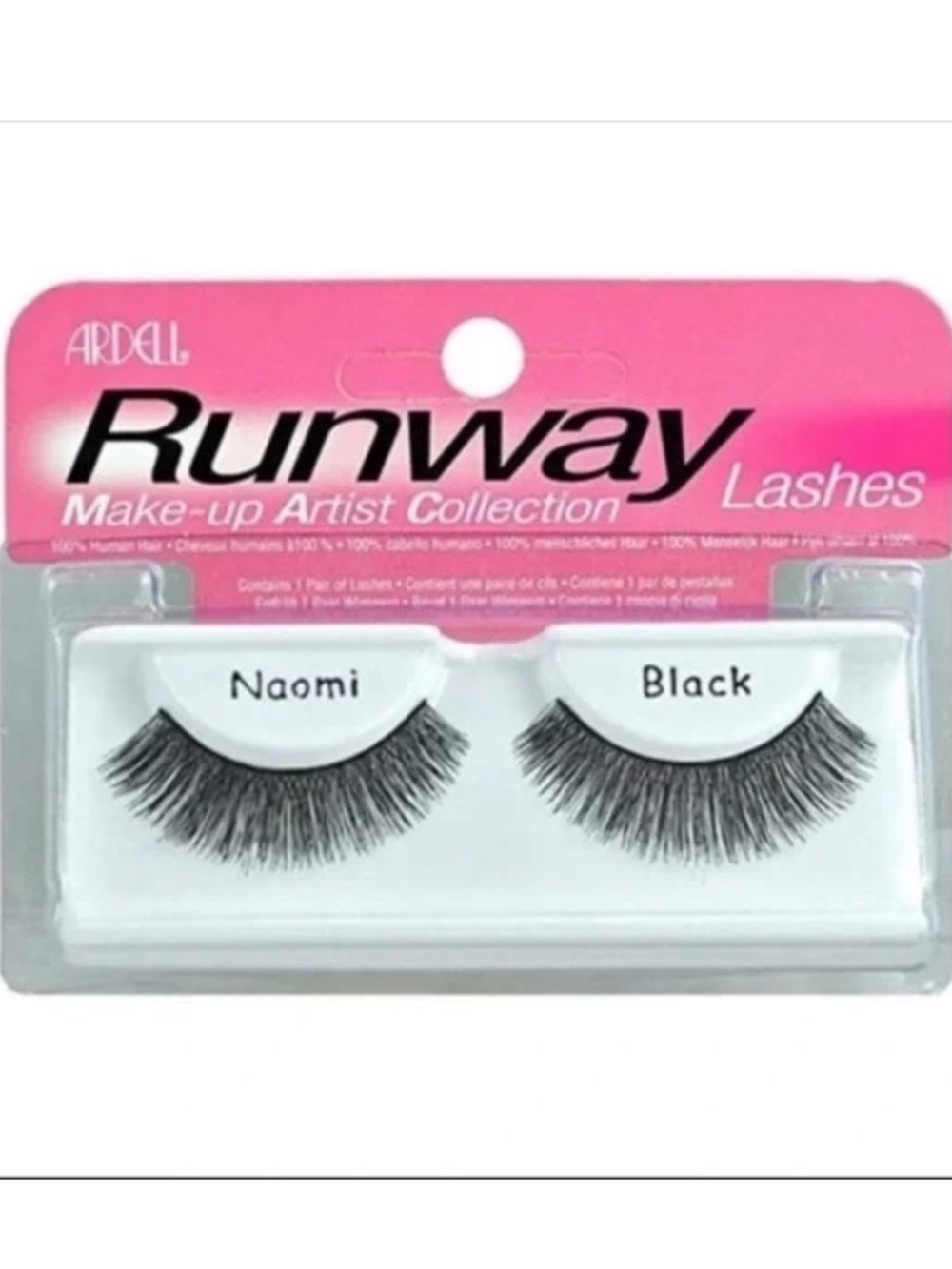 Brand New Ardell Runway Naomi Strip False Lashes